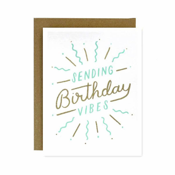 Birthday Vibes Card