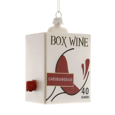 Boxed Wine Ornament