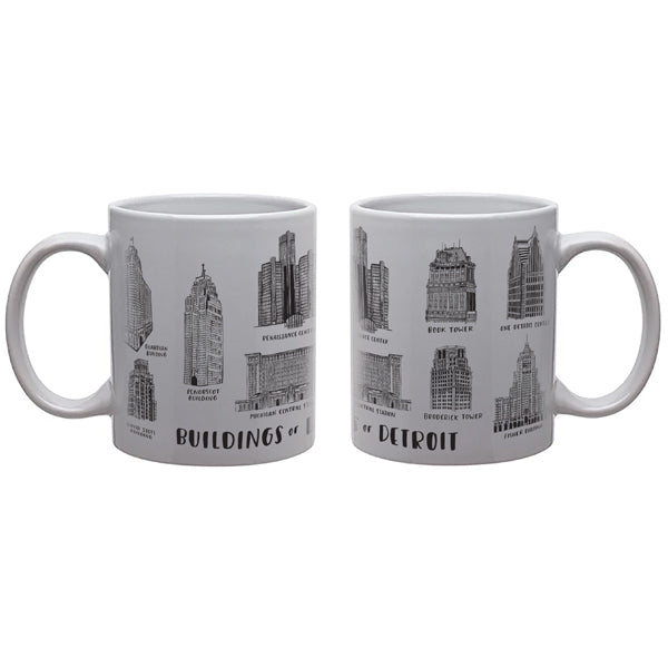 Buildings of Detroit Mug