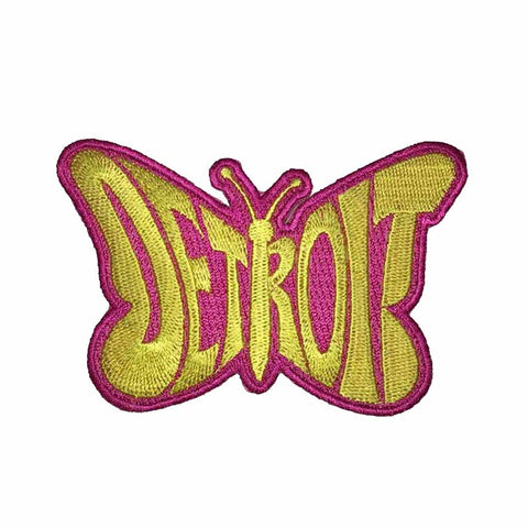 Detroit Yellow Butterfly Patch