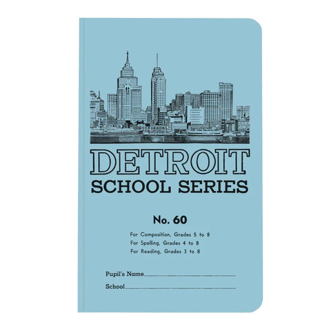 Detroit School Series Notebook