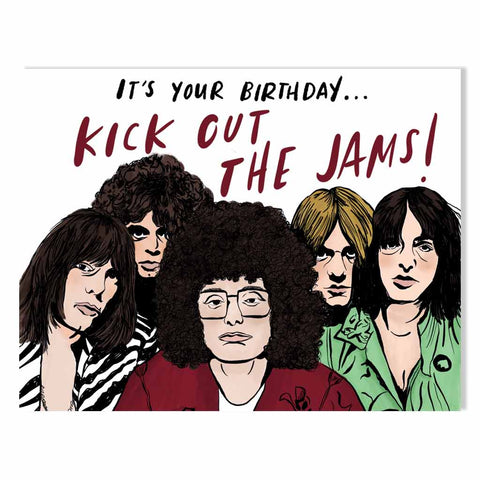 MC5 Kick out the Jams Birthday Card