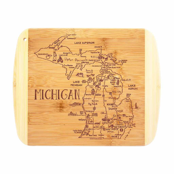 A Slice of Life Michigan 11" Cutting Board