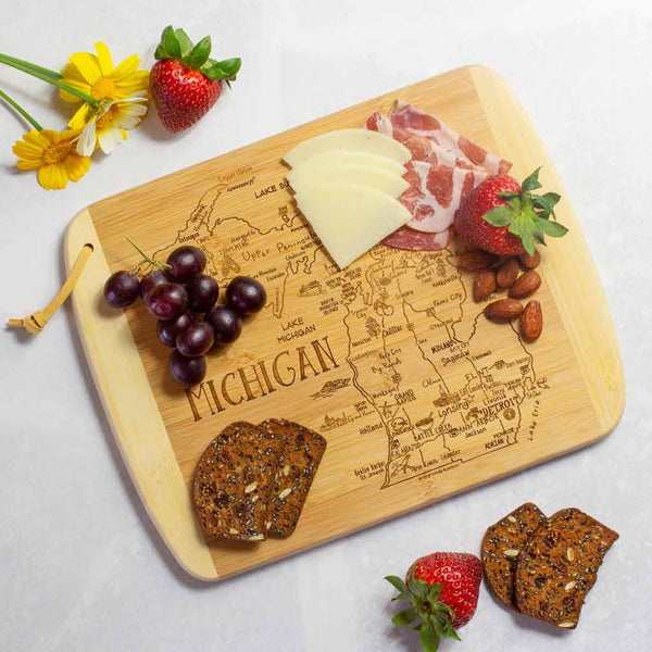 A Slice of Life Michigan 11" Cutting Board