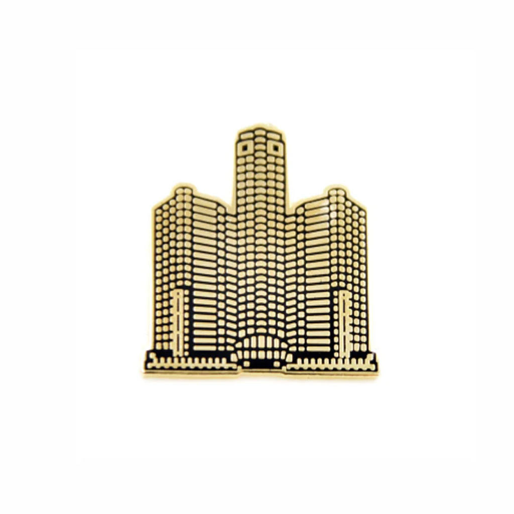 Renaissance Center Enamel Pin