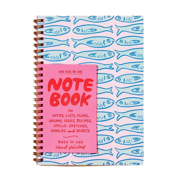 And Here We Are Spiral Notebooks