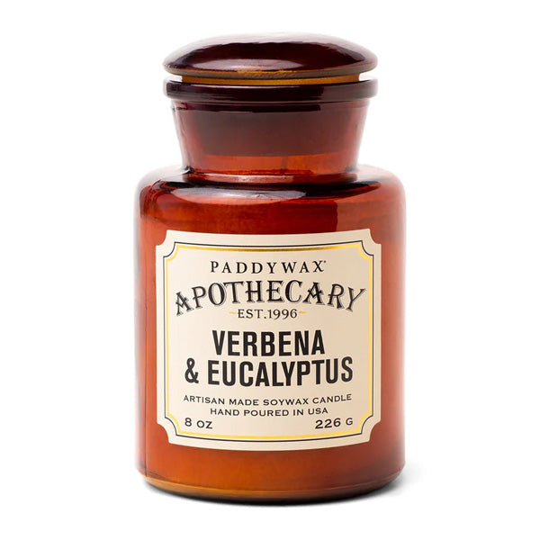 Apothecary Brown Glass Candles