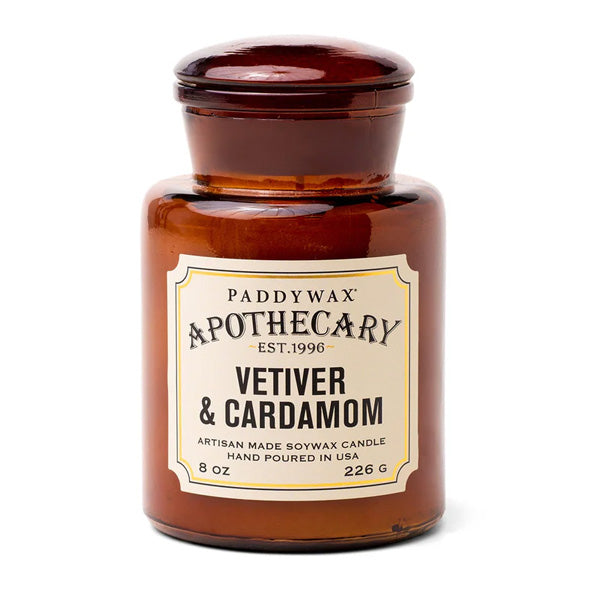 Apothecary Brown Glass Candles