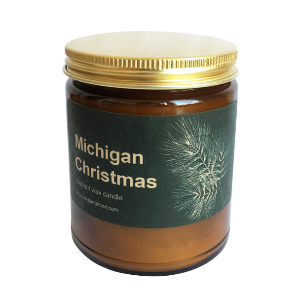 Christmas in Michigan Candle