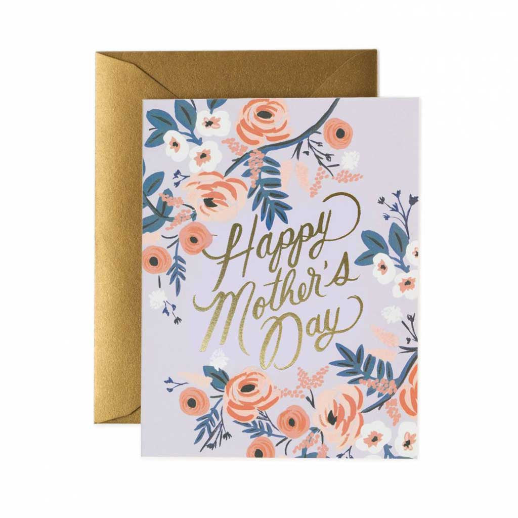 Rosy Mother's Day Card - City Bird 