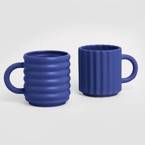 Ripple Espresso Cups Set of 2
